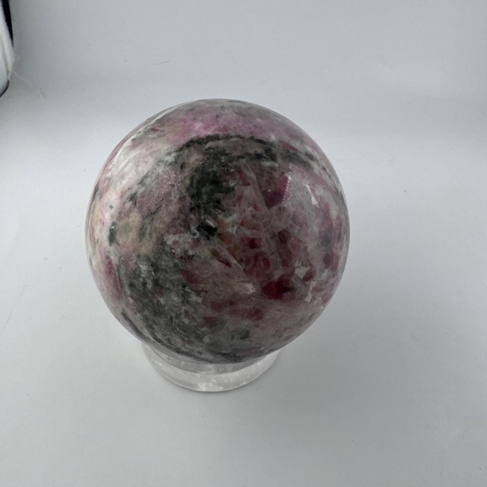 Pink/Plum Tourmaline sphere